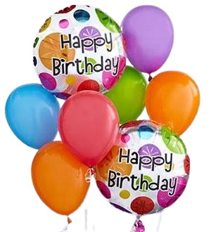 Birthday Balloon Bunch
